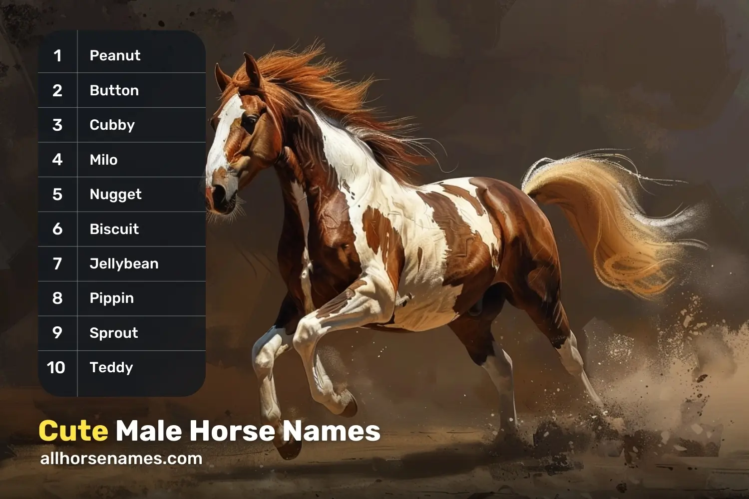 Cute Male Horse Names