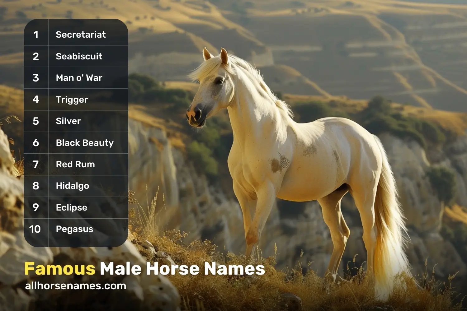 Famous Male Horse Names